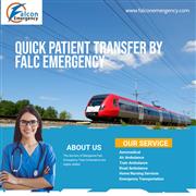 A Secure and Timely Transfer in Guwahati is Offered by Falc Emergency Train Ambu