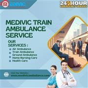 Medivic Train Ambulance provides further Top-Notch Care and secures services in