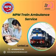 Book the best-equipped MPM Train Ambulance for patient service in Raipur