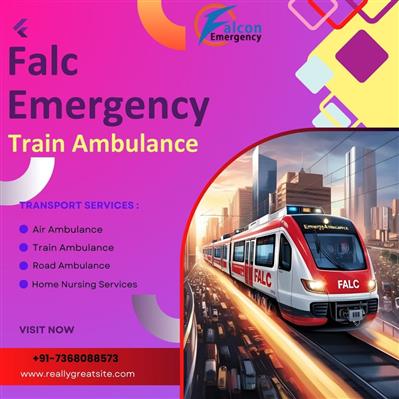 Falc Emergency Move Patients with Train Ambulance in Bangalore without Resulting