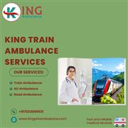 Get affordable cost during patient transfer by King Train Ambulance in Bangalore