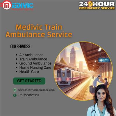 Medivic Train Ambulance Services in Mumbai