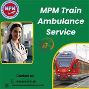 Patient transported to hospital by MPM Train Ambulance in Allahabad