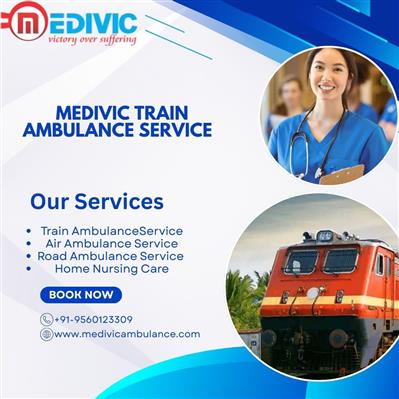 Medivic Comes with a Therapeutic Aid Provider Crew in Nagpur in a Train Ambulanc