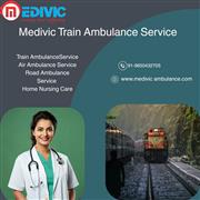 Medivic has the Well-Eloquent Crew in Bhopal to help with the Train Ambulance Tr