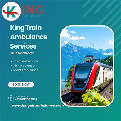 Get service at a reasonable price in Ranchi by using King Train Ambulance