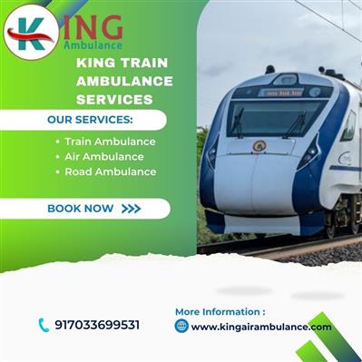 King Train Ambulance Services in Mumbai Offers Risk-Free Patient Transfer