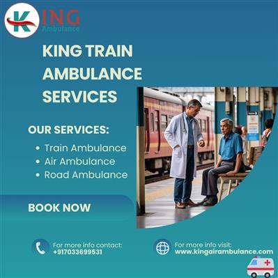 Patients Are Transported On Time by King Train Ambulance in Bangalore