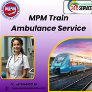 MPM Train Ambulance in Siliguri provides accurate diagnosis during transfer