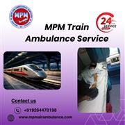 MPM Train Ambulance Services in Raipur provides excellent care to your family