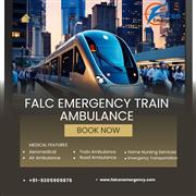 Book FALC EMERGENCY Train Ambulance in Ranchi to get Medical Transfer