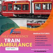 To get medical transport, reserve a Guwahati FALC Emergency Train Ambulance