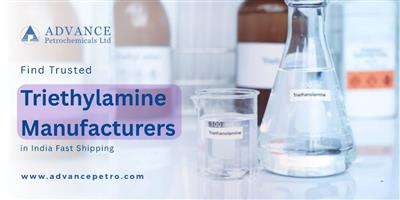 Find Trusted Triethylamine Manufacturers in India | Fast Shipping