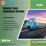 Medivic Train Ambulance Services in Guwahati Help in Speedy Transfer of Patients