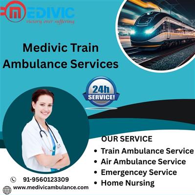 Medivic Train Ambulance in Mumbai provides a special surveillance doctor