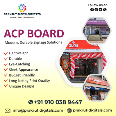Sign Board Makers in Hyderabad
