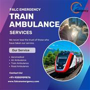 Guarantee a smooth transition for patients using the Falc Emergency Train Ambula