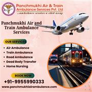 Panchmukhi Air and Train Ambulance from Hyderabad- reliable enough to meet your