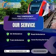 Falc Emergency Train Ambulance in Mumbai Facilitates Hospital Coordination for P