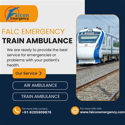 Receive exceptional care while travelling by train with Falc Emergency Train Amb