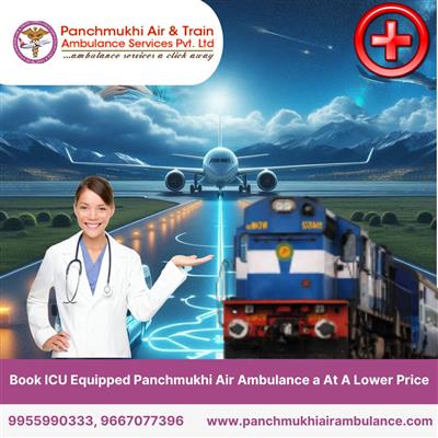 Get the best medical system during transfer patient by Panchmukhi Air and Train