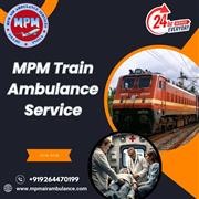 MPM offers a reliable and careful transfer in a Train Ambulance in Allahabad