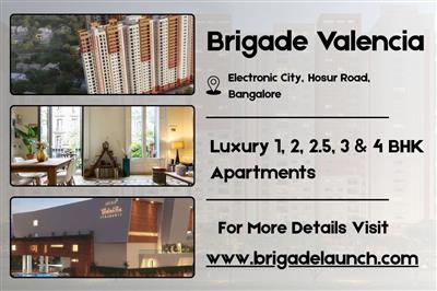Brigade Valencia - Spanish-Inspired Luxury Flats Near Electronic City, Bangalore