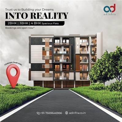 Budget Flats in Chattarpur – Perfect for Families & Investors