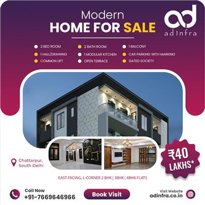 Budget Flats in Chattarpur – Perfect for Families & Investors