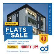 Budget Flats in Chattarpur – Perfect for Families & Investors