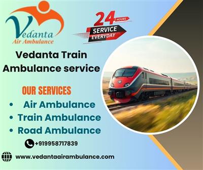 Vedanta Ambulance in Hyderabad provides better health assistance in moving train