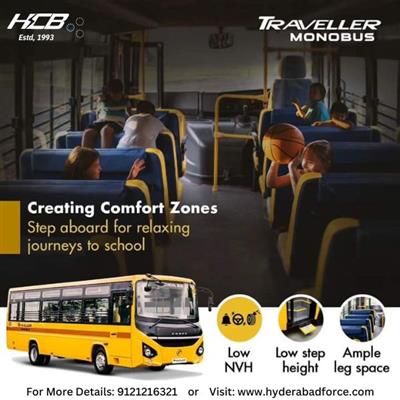 Traveller, Gurkha, Urbania, School bus, Ambulance, Toofan & Delivery Van