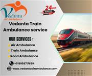 Vedanta Ambulance provides immediate assistance through train-based transit in R