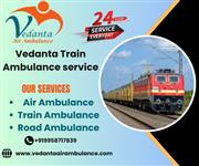 Vedanta provides high-efficiency transportation in a train ambulance for critica
