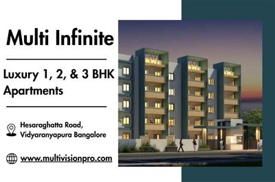 Multi Infinite - Iconic 1, 2 & 3 BHK Residences in Vidyaranyapura, Bangalore