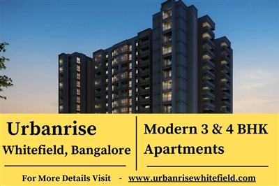 Urbanrise Whitefield - Elevating Urban Living with Iconic 3 & 4 BHK Residences i