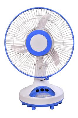 VILLCONNECT PortableAC DC Table Fan with oscillation Power, 3-Speed Settings, Wh