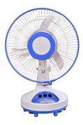 VILLCONNECT PortableAC DC Table Fan with oscillation Power, 3-Speed Settings, Wh