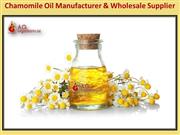 High-Quality Chamomile Oil for Wholesale – AG Organica India