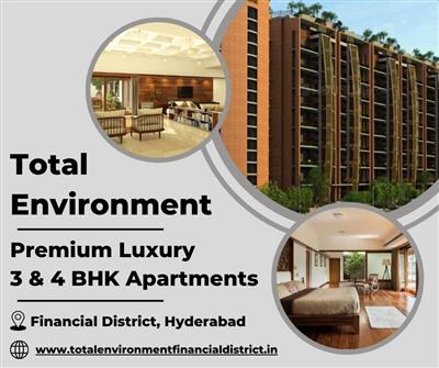 Total Environment Financial District - Luxury 3 & 4 BHK Flats in Hyderabad