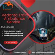 Book Vedanta Train Ambulance in Dibrugarh with the  doctor