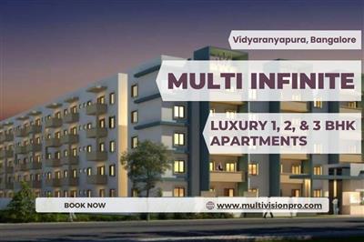 Multi Infinite - Contemporary Living Redefined with 1, 2 & 3 BHK Homes