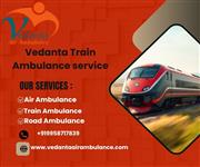 Choose Vedanta Train Ambulance Services with the Best ICU Setup in Pune