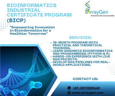 Bioinformatics Services and Training offered