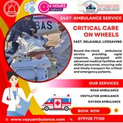 Vayu Air Ambulance Services in Patna- Reach Without Delay