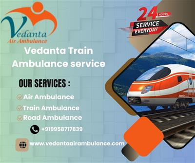 Vedanta Does Not Give up Once Transit is accepted in Siliguri in a Train Ambulan
