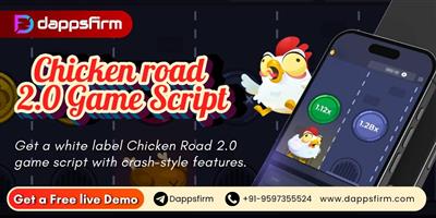 Create your own crash betting empire with our Chicken Road clone script