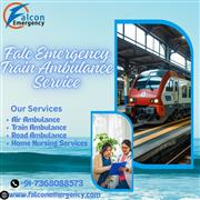 Select the Falc Emergency Train Ambulance Service in Guwahati for Safe Patient T