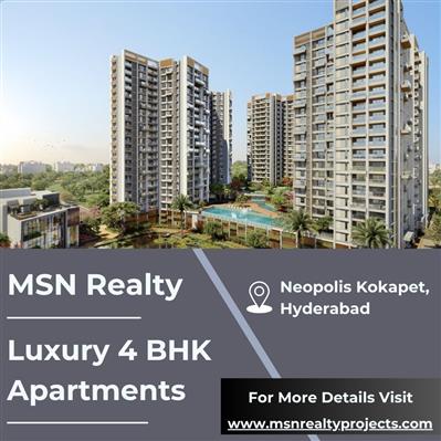 MSN Realty Neopolis - Opulent 4 BHK Homes in Hyderabad’s Future-Ready Smart City