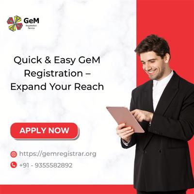 Quick & Easy GeM Registration – Expand Your Reach